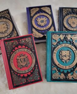 A Court of Thorns and Roses ACOTAR Leatherbound Book Sarah J Maas 40-1600