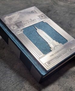 Percy Jackson Lightning Thief Leatherbound Olympians Book Rick Riordan 25