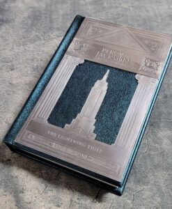 Percy Jackson Lightning Thief Leatherbound Olympians Book Rick Riordan 35