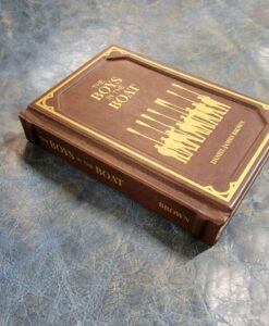 The Boys in the Boat Leatherbound Book Daniel James Brown Berlin Olympics 10-1600