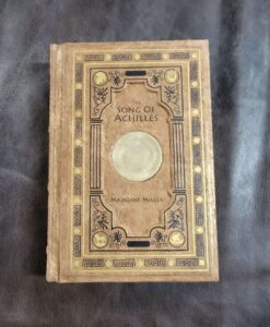 The Song of Achilles Leatherbound Book Madeline Miller Greek Mythology Trojan War Leather 12-1600