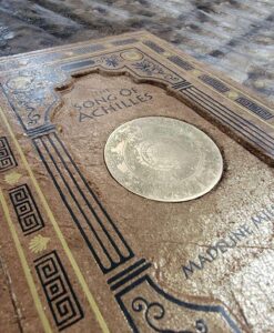 The Song of Achilles Leatherbound Book Madeline Miller Greek Mythology Trojan War Leather 37-1600