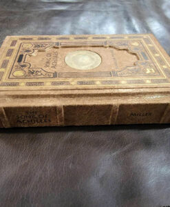 The Song of Achilles Leatherbound Book Madeline Miller Greek Mythology Trojan War Leather 4-1600
