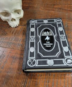 The Dresden Files Leatherbound Book Storm Front Jim Butcher 4-1600