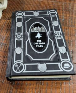 The Dresden Files Leatherbound Book Storm Front Jim Butcher 5-1600