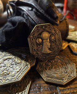 Tarot Coins - A Metal Divination Coin Set